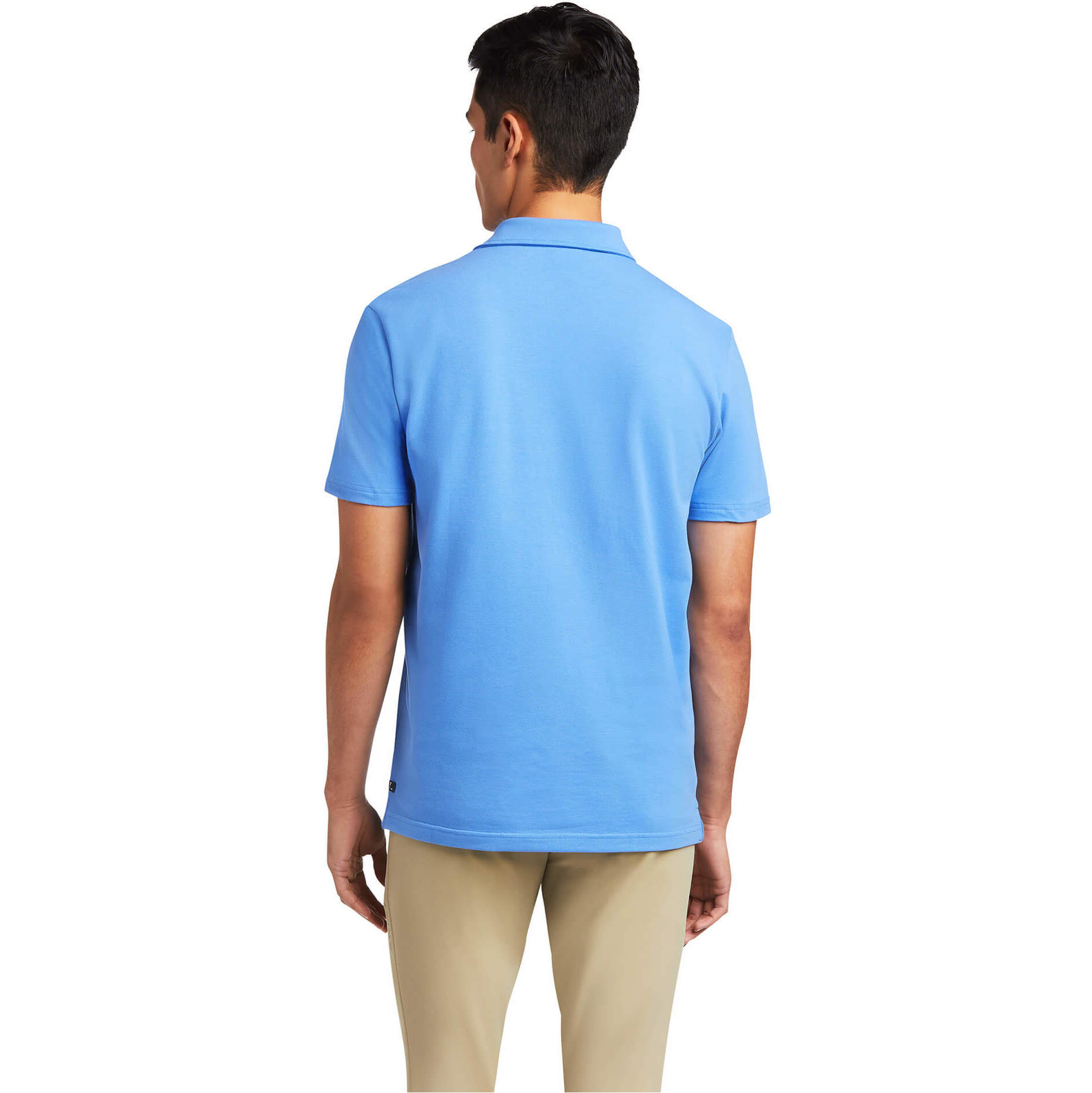 Ariat Mens Medal Short Sleeve Polo Top 10039497 - Blue